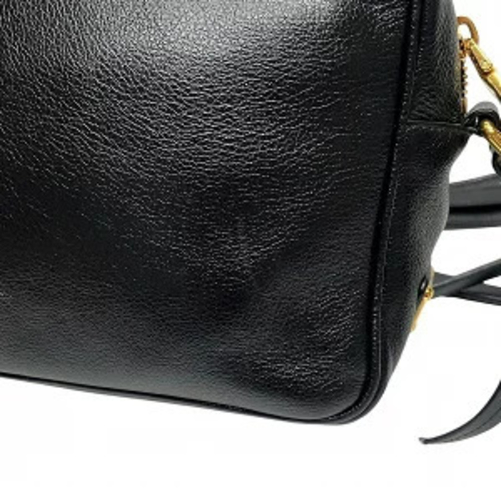 Prada Leather Black Shoulder Bag - Picture 6 of 6